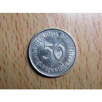 1985j 50 Pfennig Germany Coin