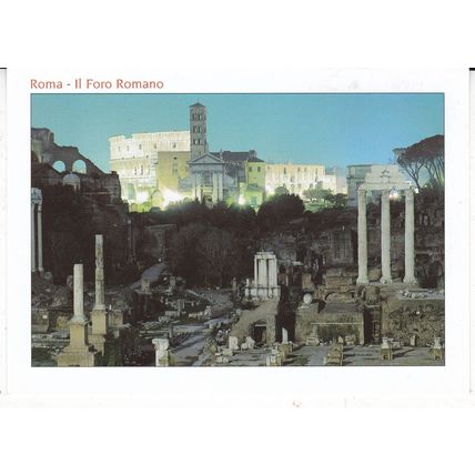 Roma Foro Romano Italy Postcard unused VGC