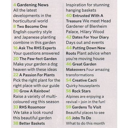 Woman's Weekly Gardening Magazine June 2018 Living Series