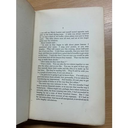 RARE* 1933 1ST EDITION JULES ROMAINS "THE BODY'S RAPTURE" FICTION HB BOOK (P6)