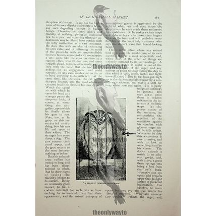 In Leadenhall Market, London, 8 Page Book Article, 1893