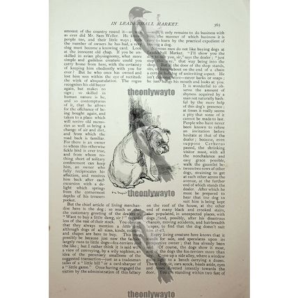 In Leadenhall Market, London, 8 Page Book Article, 1893