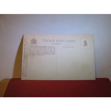 WATER LILY BAY, DERWENTWATER, CUMBRIA unused antique postcard R Tuck 'Oilette' =
