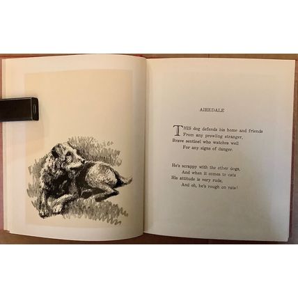 HARTSHORNE, ESTER KIMBALL. DOG GEREL. 1933, NEW CONDITION.