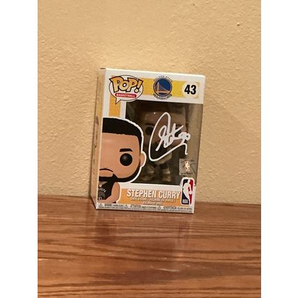 Funko Pop! NBA - Stephen Curry #43 Facsimile Laser Autographed (Box & Protector)