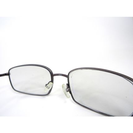 Caravaggio Rudy Gun Metal Eyeglasses Frames Full Frame Brushed Silver 54/18/145