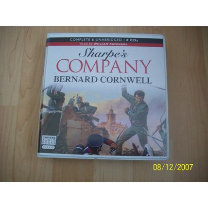 SHARPE"S COMPANY Bernard Cornwell 8 CD Complete & Unabridged Chivers Audiobooks