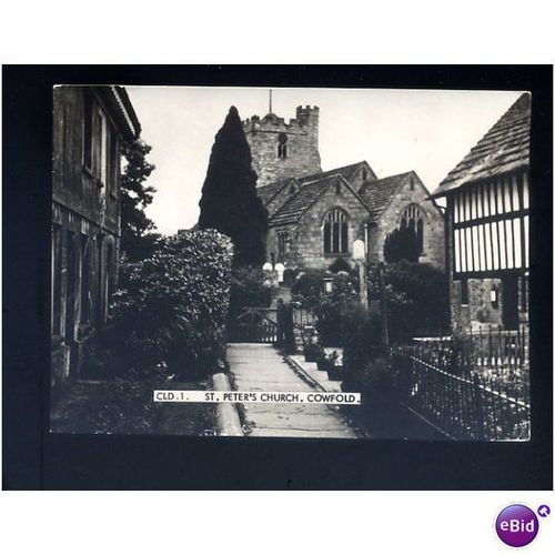 Sussex COWFOLD Church Postcard by Frith (CLD.1)