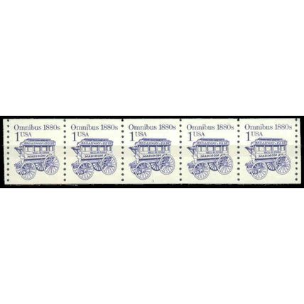 2225b 1c Omnibus Very Fine MNH Dry Gum PNC 3/5 P0670