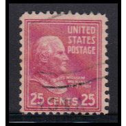 Used 829 25c William McKinley Barely Clears KA8510