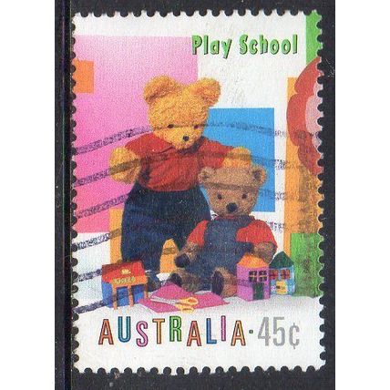 Australia 1999 Children's Television - Play School 45c Sheet Used