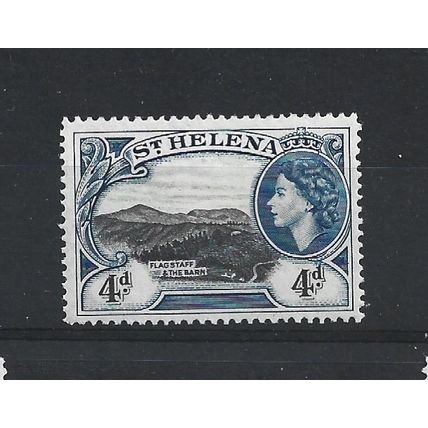 St Helena.SG159 4d Flagstaff and The Barn.Mounted Mint.May24