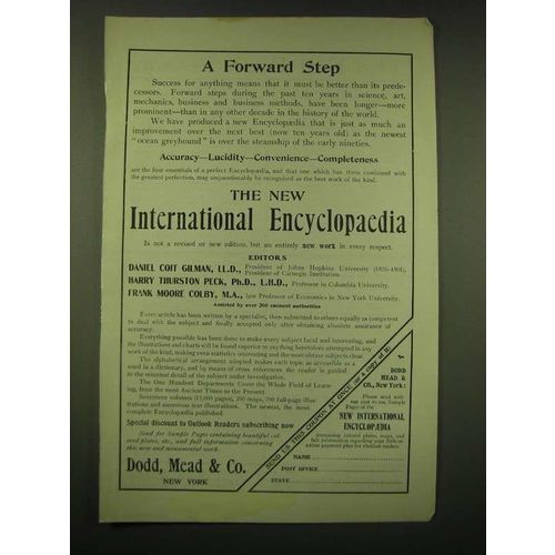 1902 Dodd, Mead & Company Ad - A Forward Step