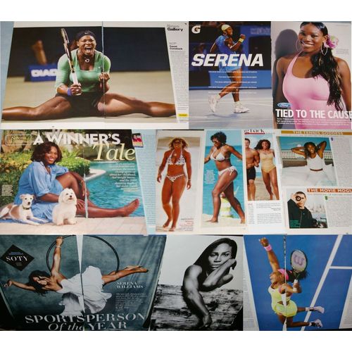 SERENA WILLIAMS 121x Clippings Covers