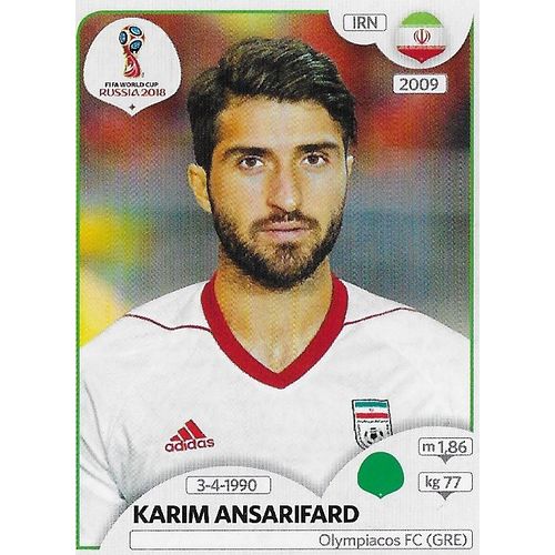 Panini's FIFA World Cup Russia 2018 Stickers: No.189 - Ansarifard