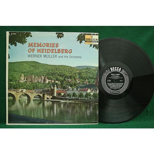 Werner Muller - Memories Of Heidelberg - DL 8635 - EX+