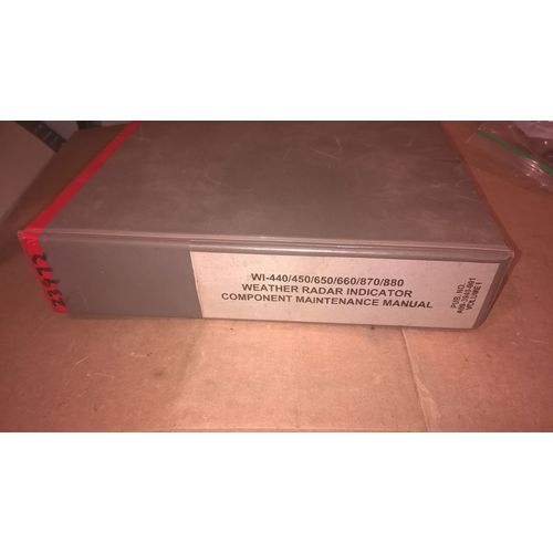 Honeywell WI-440/450/650/660/870/880 Maintnenance Manual Vol 1 A09-3940-001