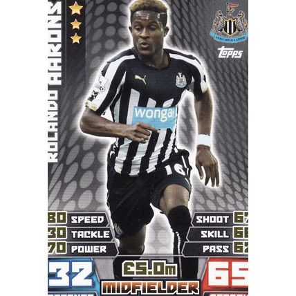 Match Attax 2014/2015 207 Rolando Aarons Newcastle United