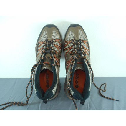 Hi-Tec Mohabi Trail Hiking Shoes Lt. Taupe/D. Taupe/Burnt Orange 9.5 US