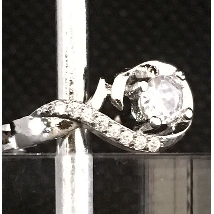 Earrings Wedding Relationship Promise Sterling CZ #154 USA Seller