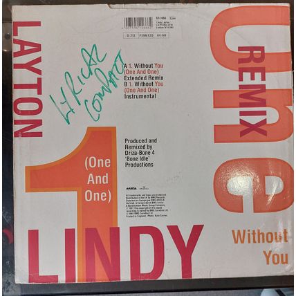 Lindy Layton – Without You (One And One) Remix (614666) 1991 (EP)