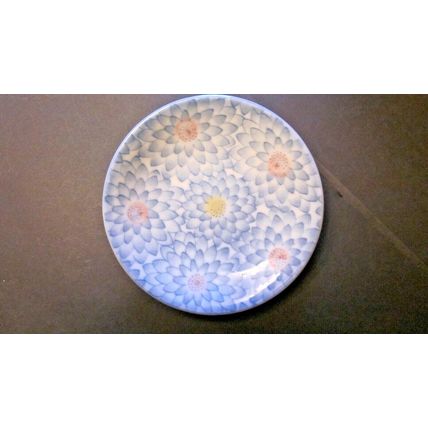 Pretty Little Floral Design Blue and White Pin/Trinket/Sauce Dish. ( B ) #SB18