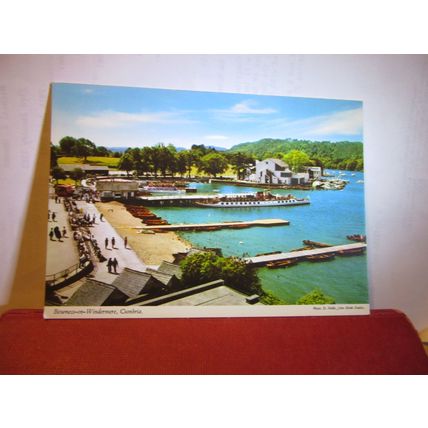 BOWNESS-ON-WINDERMERE, CUMBRIA. unused postcard. by John Hinde =