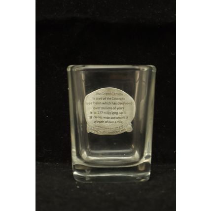 Heritage Metalworks Fine Pewter Grand Canyon National Park 2.5” Clear Shot Glass