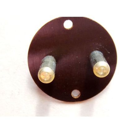 Belling Lee L1116/P 2 Pin Vintage Power Chassis Mount Plug New Old Stock