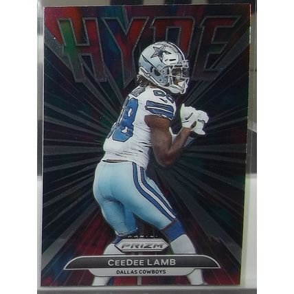 2021 Panini Prizm CEEDEE LAMB (Cowboys) Hype #H-6