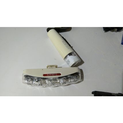 bike cycle lights cateye front rear led aaa battery charger hermanns h-goggle
