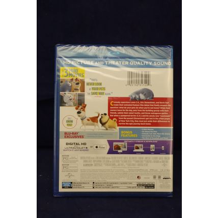 The Secret Life Of Pets Blu-Ray DVD Digital HD Movie