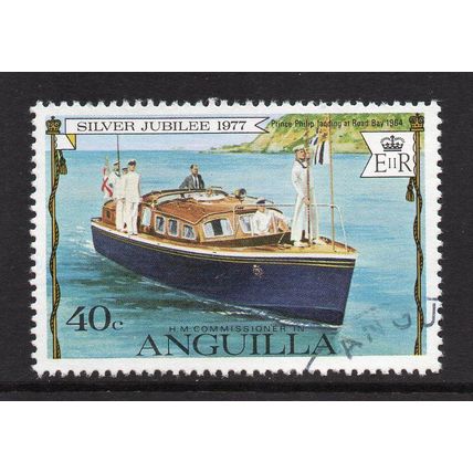 Anguilla - 1977 - 40c Queen Elizabeth II Silver Jubilee (sg270) Used