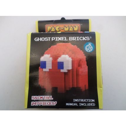 Paladone - NAMCO - PAC MAN - Red Ghost - Pixel Bricks - NEW /Boxed / Sealed