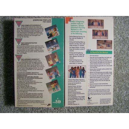 Stormie Omartian Exercise/Fitness VHS Cassettes (2)