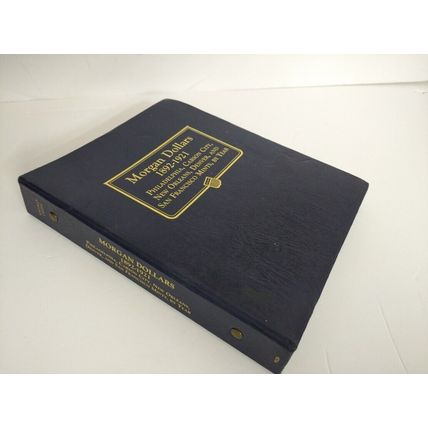 Whitman's Hardcover Morgan Silver Dollars Coin Album Book Vol. 2 1892-1921