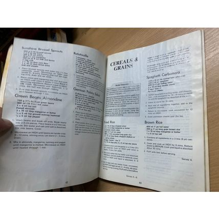 RARE* VINTAGE "SANYO MICROWAVE OVEN COOK BOOK" RECIPES PAPERBACK BOOK (LL)