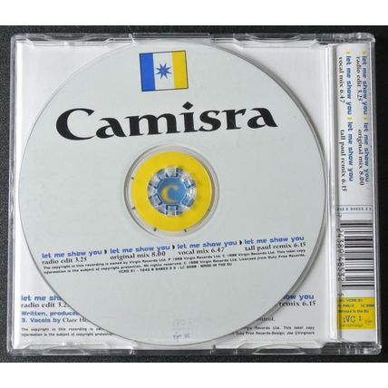 Camisra – Let Me Show You (VC Recordings, VCRD 31) [CD Single]