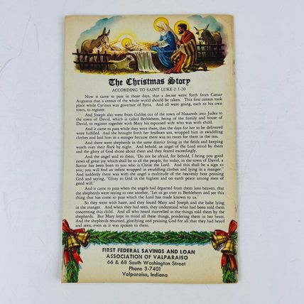 Christmas Carols Pamphlet 1953 John Bach