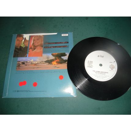 A-HA 7" SINGLE - THE LIVING DAYLIGHTS/INSTRUMENTAL
