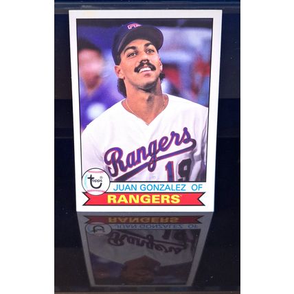 JUAN GONZALEZ 2016 TOPPS ARCHIVES BASEBALL CARD #120