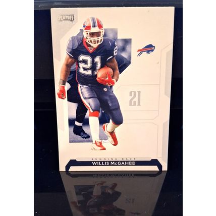 WILLIS McGAHEE 2006 DONRUSS PLAYOFF FOOTBALL CARD #67