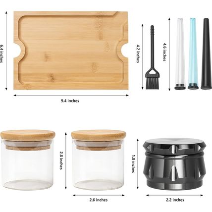 Premium Decorative Storage Box with Removable Tray, Lockable Lid, and Accessorie
