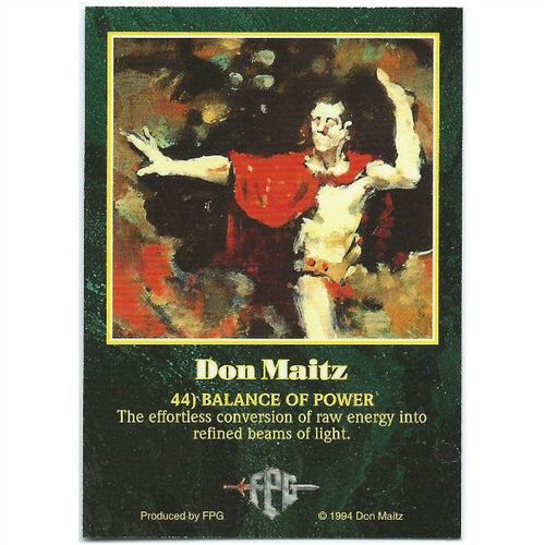 Don Maitz Series 1 Fantasy Art - #44 - Balance of Power
