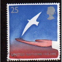 Great Britain 1995 Europa Peace & Freedom 25p United Nations Used SG 1876 stamp