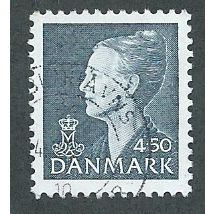 DEN 1997 4.50KR 'QUEEN MARGRETHE II' FINE USED (EBID43-059)