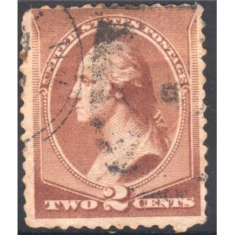 USA 1882 - SG213 - 2c brown - Washington (after bust by Houdon) used