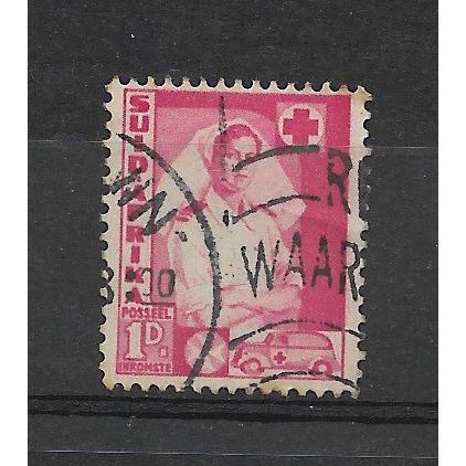 SouthAfrica.SG89 1d Nurse and Ambulance.Afrikaans Print.Fine Used.Aug19b