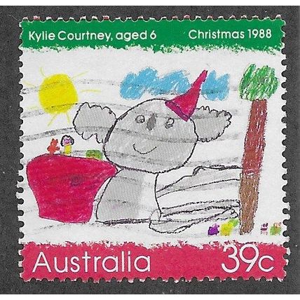 AUS 1988 39c 'CHRISTMAS ' FINE USED (EBID67-268)