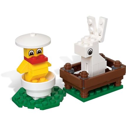 LEGO 40031 - LEGO EASTER BUNNY & CHICK - NEW & SEALED - RETIRED 2012